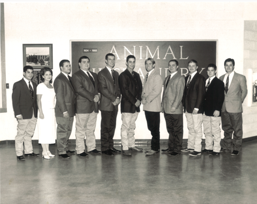 1997 Livestock Judging Team