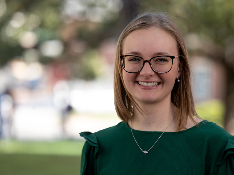 graduate student Carlyn Guthrie