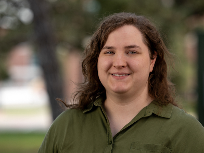 graduate student Mary Parnell