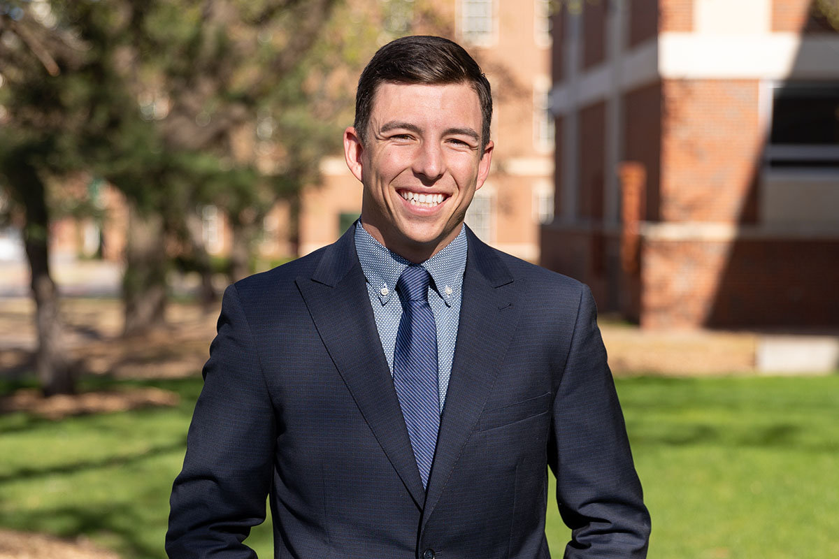 Professional headshot of Dalton Roger